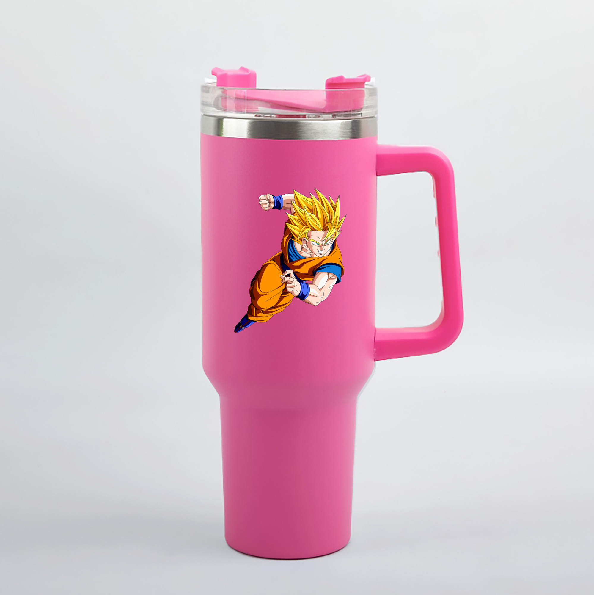 （画像用） ドラゴンボール 孫悟空（そん ごくう）Son Goku カカロット DRAGON BALL Kakarotto 1200mL車用タンブラー（カラープリント）
